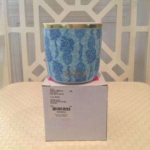 Lilly Pulitzer GWP Mini Planter “out of the blue”